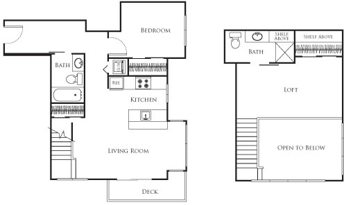 1 bed, 1 bath, 883 sqft, $2,287, Unit 728