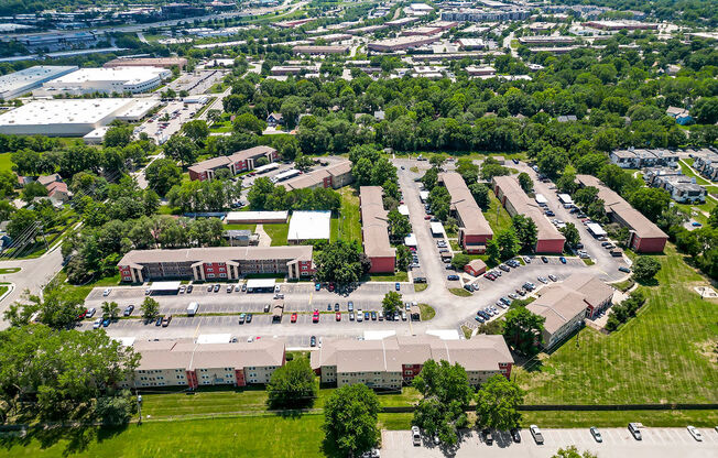 Aerial View of Retreat of Shawnee