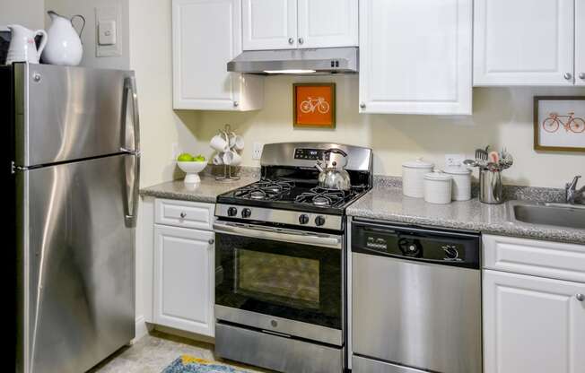 Kitchen at the Weymouth Commons model
