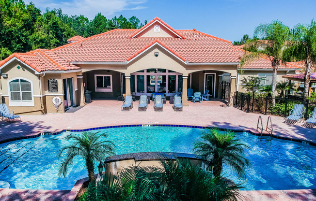 Resort-inspired Pool at Portofino Apartment Homes, Tampa, Florida