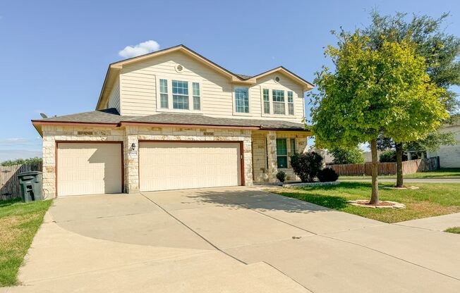 Available NOW!!!! Lovely 2 story home located in  Killeen, minutes from Ft. Cavazos, Hospitals and Colleges. Home offers Wood look and Ceramic tile flooring and Carpet flooring in the bedrooms. Open kitchen features stainless steel appliances, smooth top