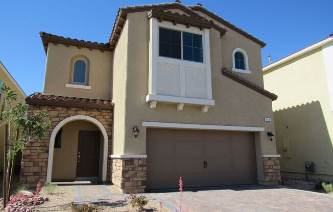 Modern 2 story home in the gated community of Rhodes Ranch!