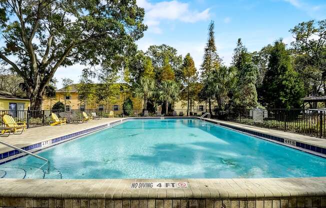 Swimming Pool at Fernwood Grove Apartments at 4900 MacDill Ave in Tampa, Florida