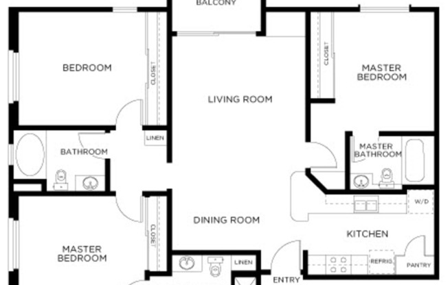 3 beds, , 1,185 sqft, $3,260