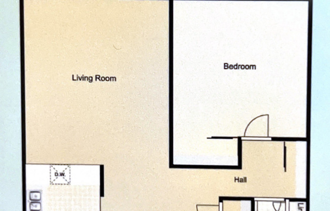 1 bed, 1 bath, 783 sqft, $950