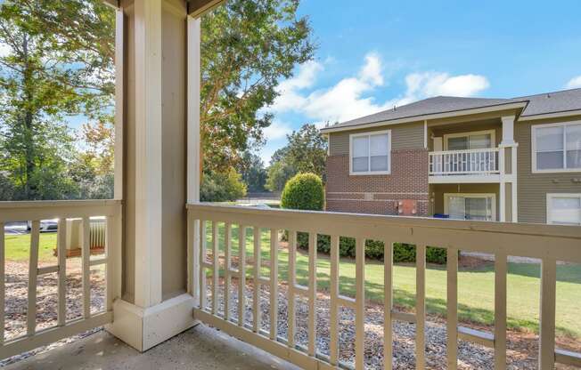 Patio With Wooded Views