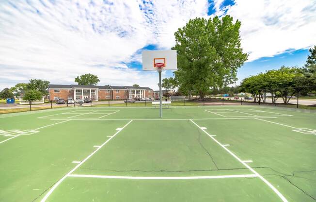 Outdoor Basketball Court at Gramercy, Indiana, 46032