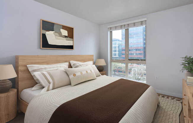 Bedroom with Hard Surface Flooring