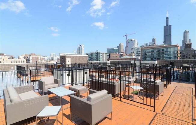 roof deck (select units only)