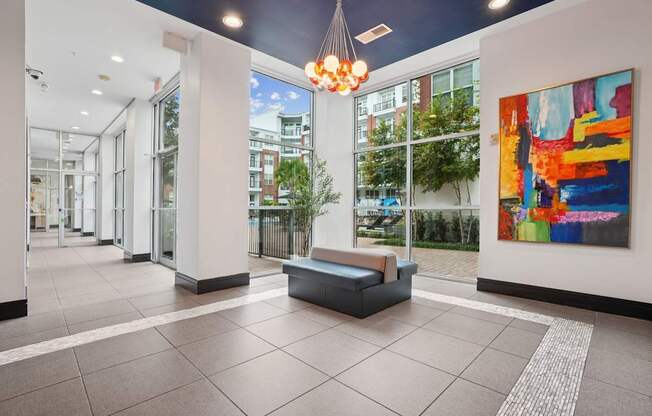 The Grand Upper Kirby Apartments in Houston, TX Lobby