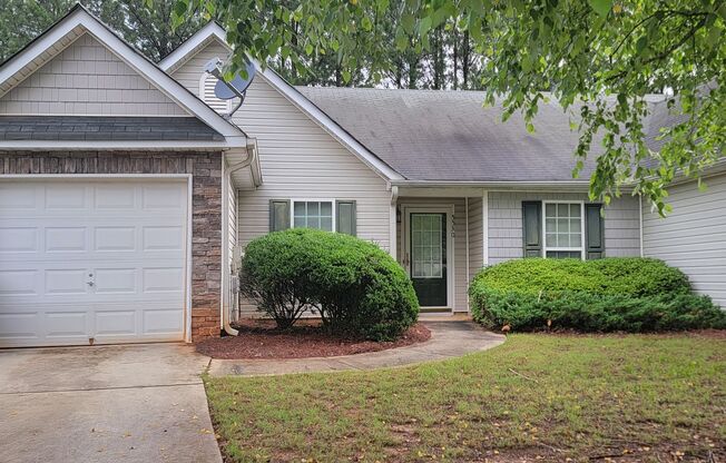 Newer Ranch Style Home w/Fireplace, Trey Ceilings and Black Appliances - Total Electric