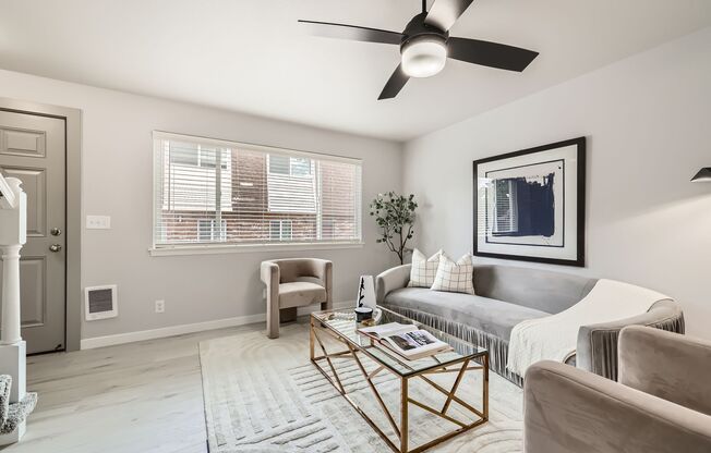 Bright & Beautifully Renovated! HUGE 2 Bed 1.5 Bath Townhome! Pre-Leasing Now!