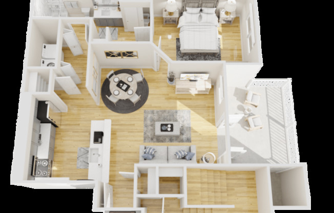 1 bed, 1 bath, 675 sqft, $1,174