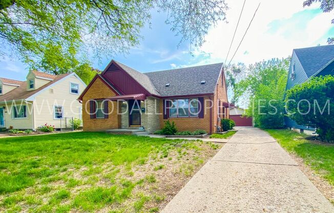 3 Bedroom Beaverdale Brick Home with detached 2 car garage!