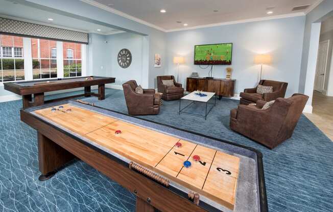 Resident Lounge and gameroom