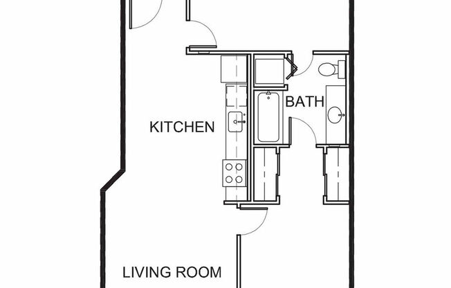 1 bed, 1 bath, 847 sqft, $2,223