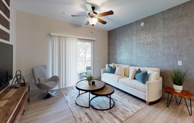 Hamilton at Lakeside living room
