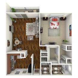 1 bed, 1.5 baths, 900 sqft, $1,815