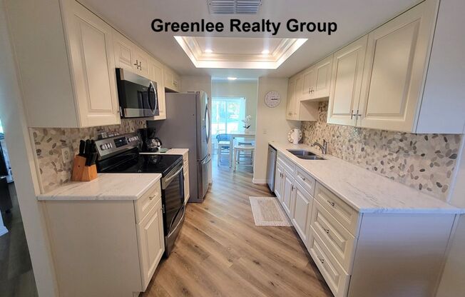 Fully furnished waterfront 55+ rental with beautiful updates, great amenities, and all utilities included—just bring your suitcase!