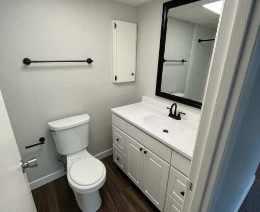 Newly renovated bathroom