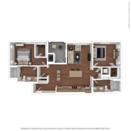 2 beds, 2 baths, 1,186 sqft, $2,595