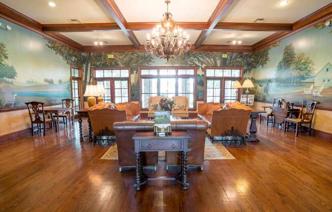 Clubhouse at Verandas at Taylor Oaks Apartments in Montgomery, AL