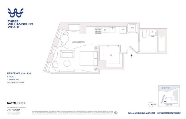 Studio, 1 bath, $4,300, Unit 720