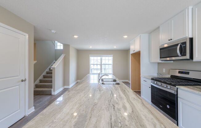 Brand new construction townhouse, upgrades galore! This Spacious 3-Bedroom Rental in the Heart of Blaine wont last!