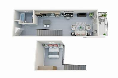 1 bed, 1 bath, 912 sqft, $3,195