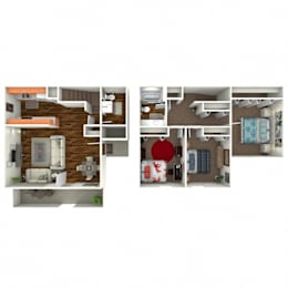 3 beds, 1.5 baths, 1,092 sqft, $1,589