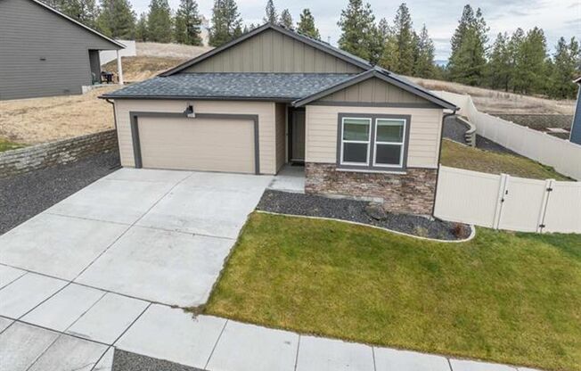 Newer 4 Bed 2 Bath Home in the Cheney SD