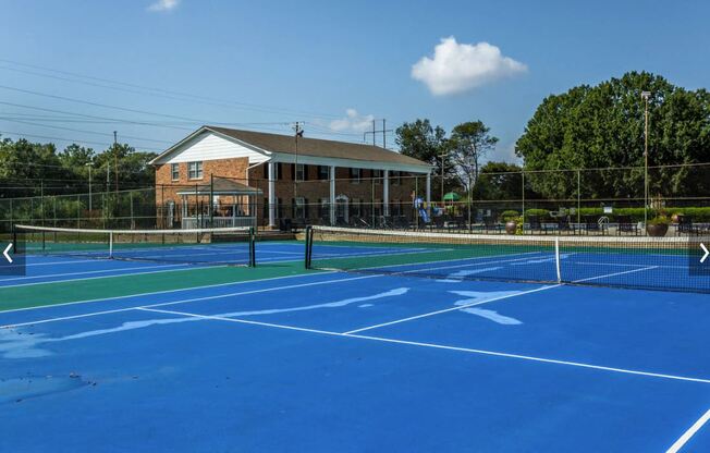 Waterford Square Apartments Tennis Court in Huntsville, AL