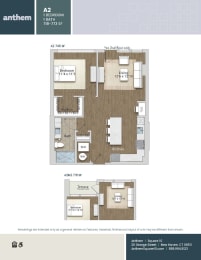 1 bed, 1 bath, 720 sqft, $2,790