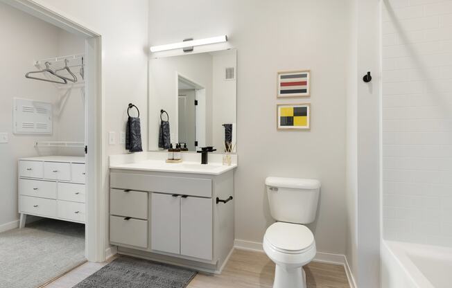 Beyond Woodbury Double Door Bathroom