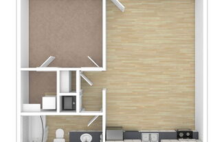 1 bed, 1 bath, 600 sqft, $1,168