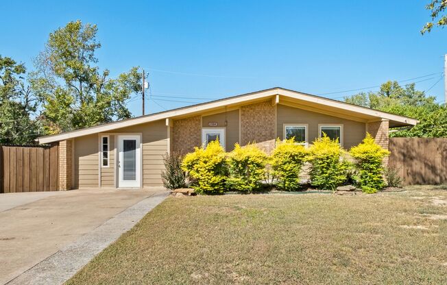 Spacious 4-Bedroom Home for Rent Including a Fenced in Back Yard.