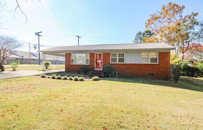 Nice brick home located on corner lot in Athens City!