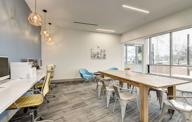 Business Center at The Oxford Apartments, Oxon Hill, MD