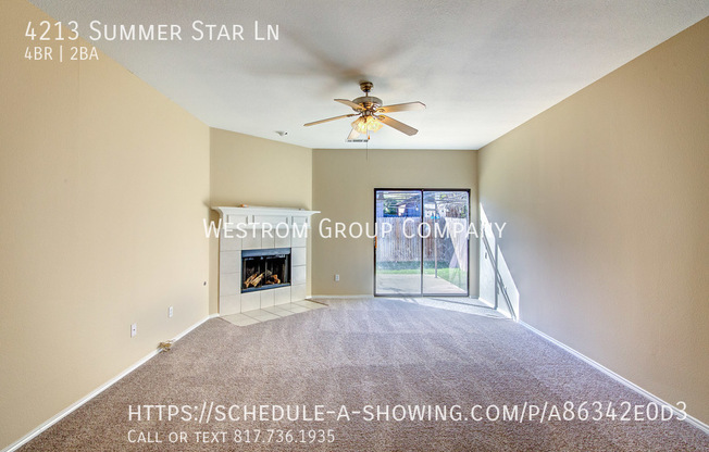 4 beds, 2 baths, 2,098 sqft, $2,295