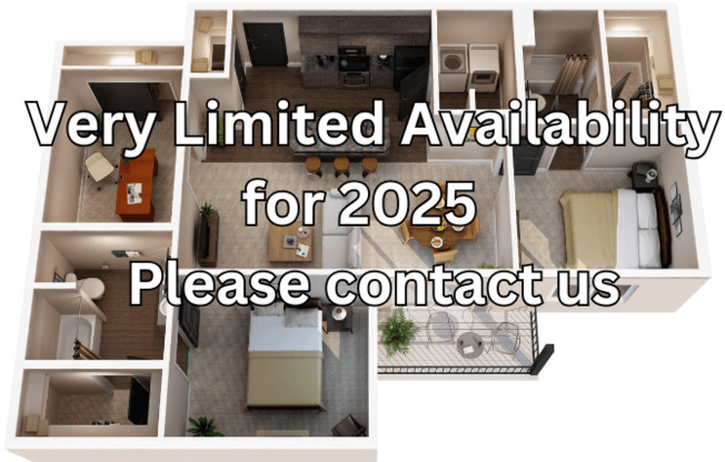 2 beds, 2 baths, 1,215 sqft, $1,999