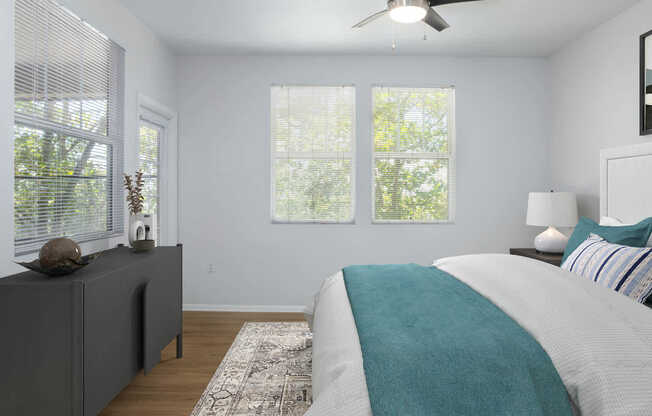Bedroom with Hard Surface Flooring