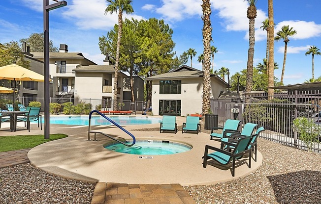 Pool and Hot Tub