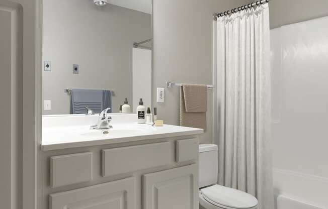 White Bathroom at MacLaren Hill, St. Paul, MN, 55108
