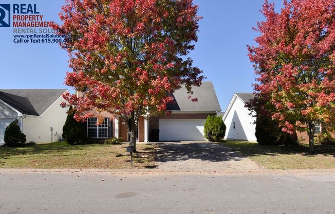 Great 3BD/2.5BA in Murfreesboro! Amazing price of $1,950/mo!