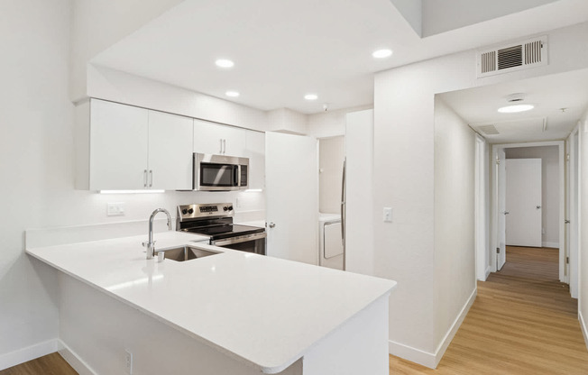 Kitchen with Stainless Steel Appliances