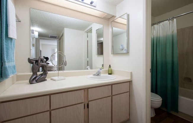 Bathroom at Sunrise Ridge Apartments in Tucson AZ