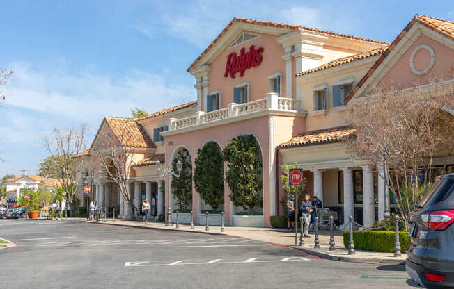 Conveniently close to grocery stores and retailers.