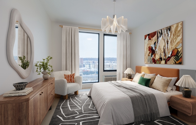 2 beds, 2 baths, $4,056, Unit 5-B