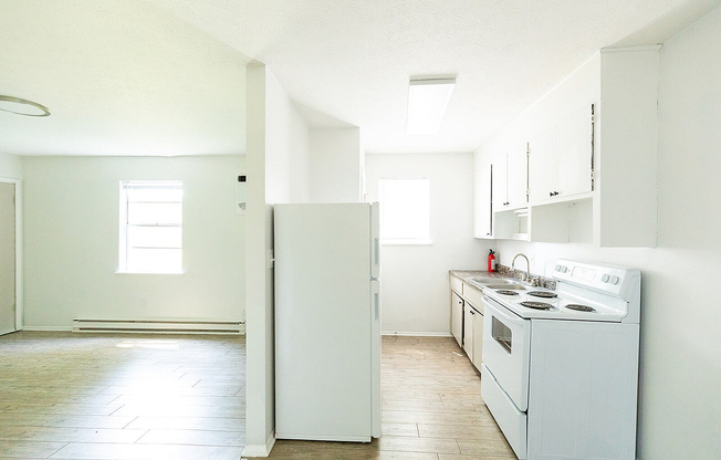 Living Room and Kitchen View #2