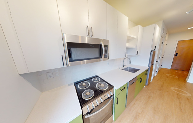 Studio, 1 bath, 401 sqft, $1,260, Unit 212